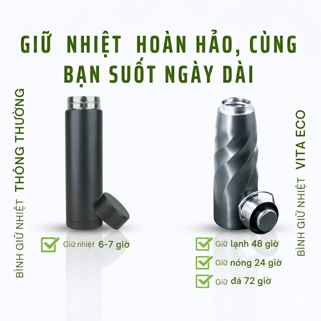 BÌNH GIỮ NHIỆT VORTEX VITA ECO