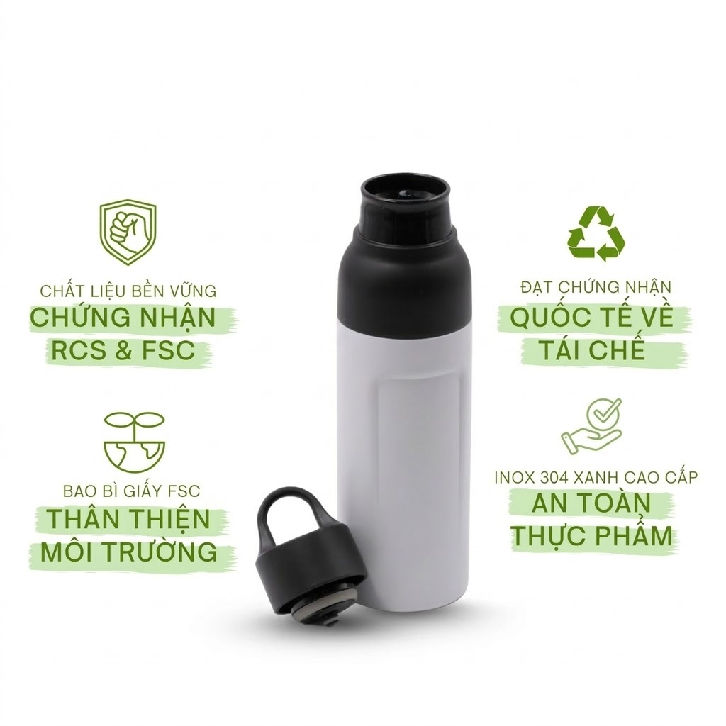 BÌNH GIỮ NHIỆT PØSH FLO