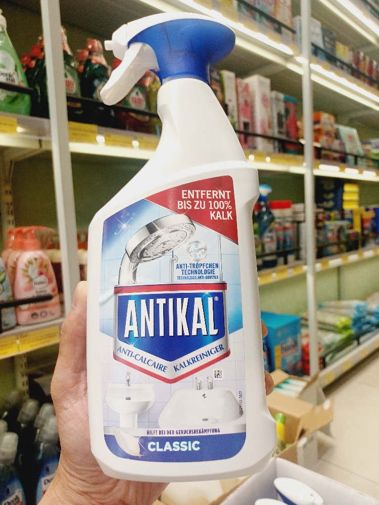 Xịt vệ sinh nhà tắm đa năng Antikal 750ml (Classic)