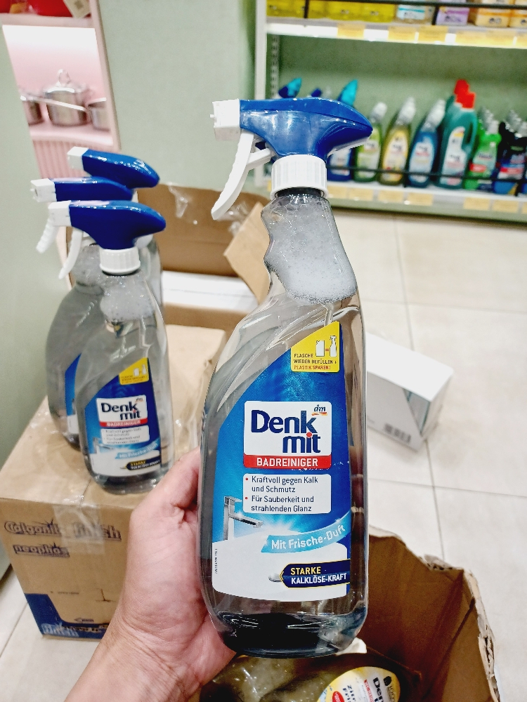 Xịt vệ sinh nhà tắm đa năng Denkmit Badreiniger 1L