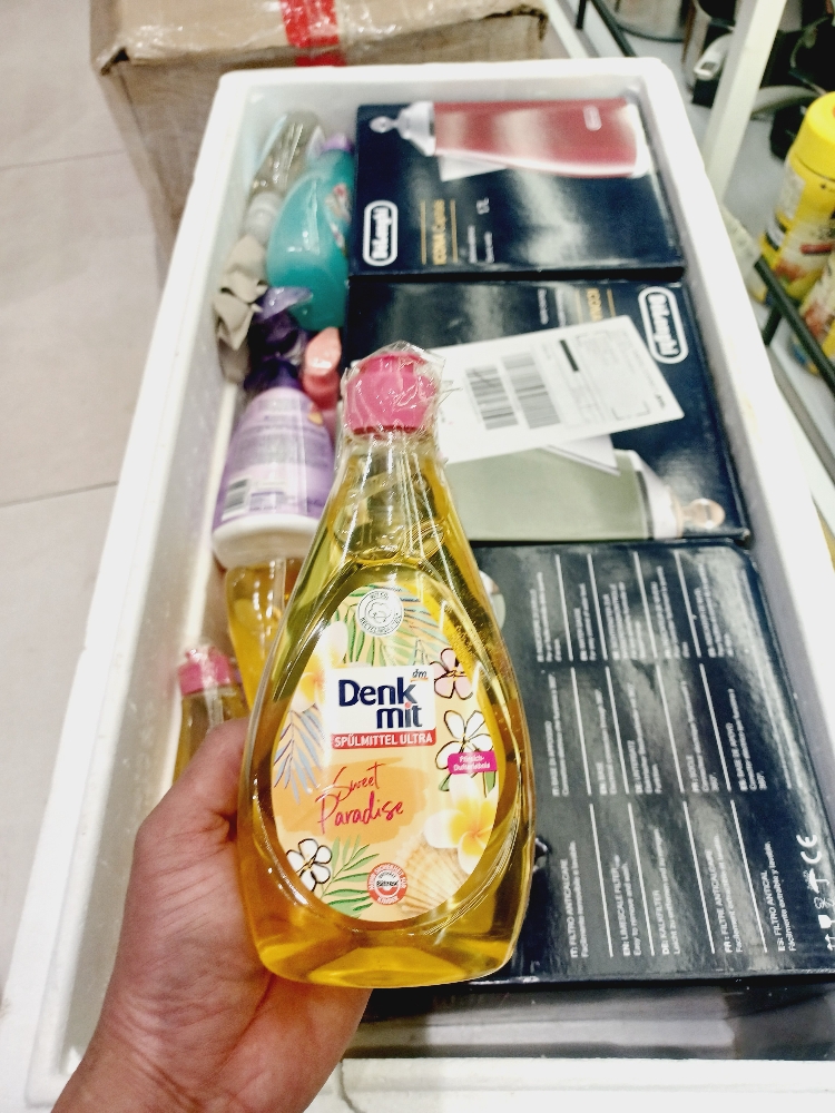 Nước rửa bát Denkmit Fruity Paradise 500ml (hương đào)