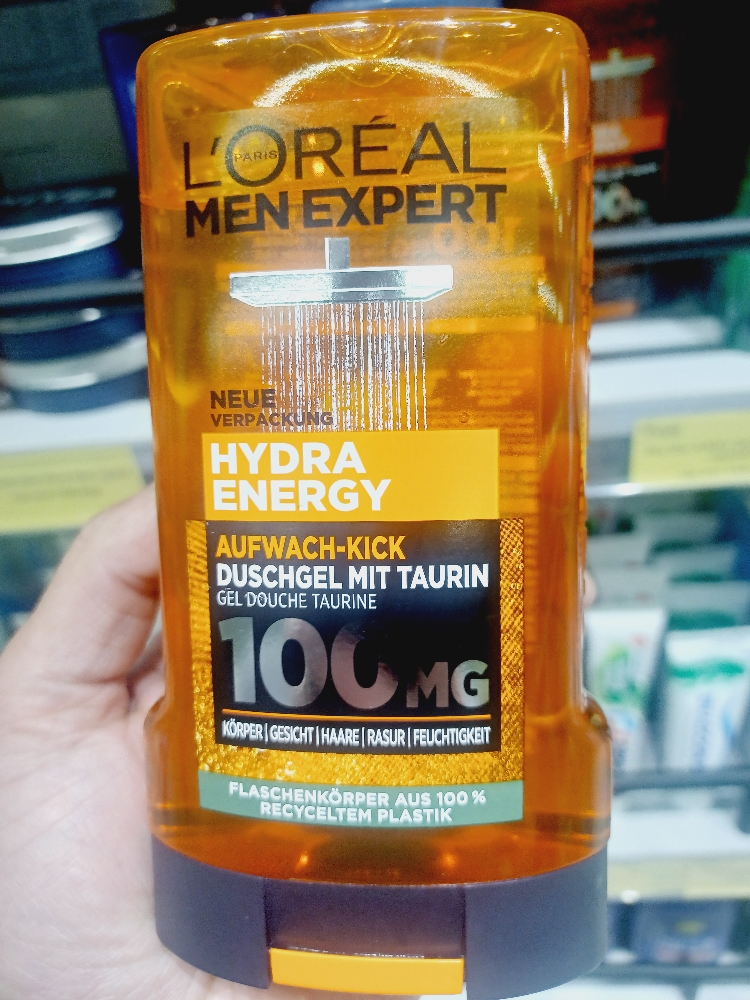 Sữa tắm Taurine L'oreal men Expert hydra Energy 100mg_250ml