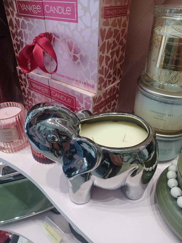 CỐC NẾN HÌNH VOI BẠC THOMPSON FERRIER 1KG