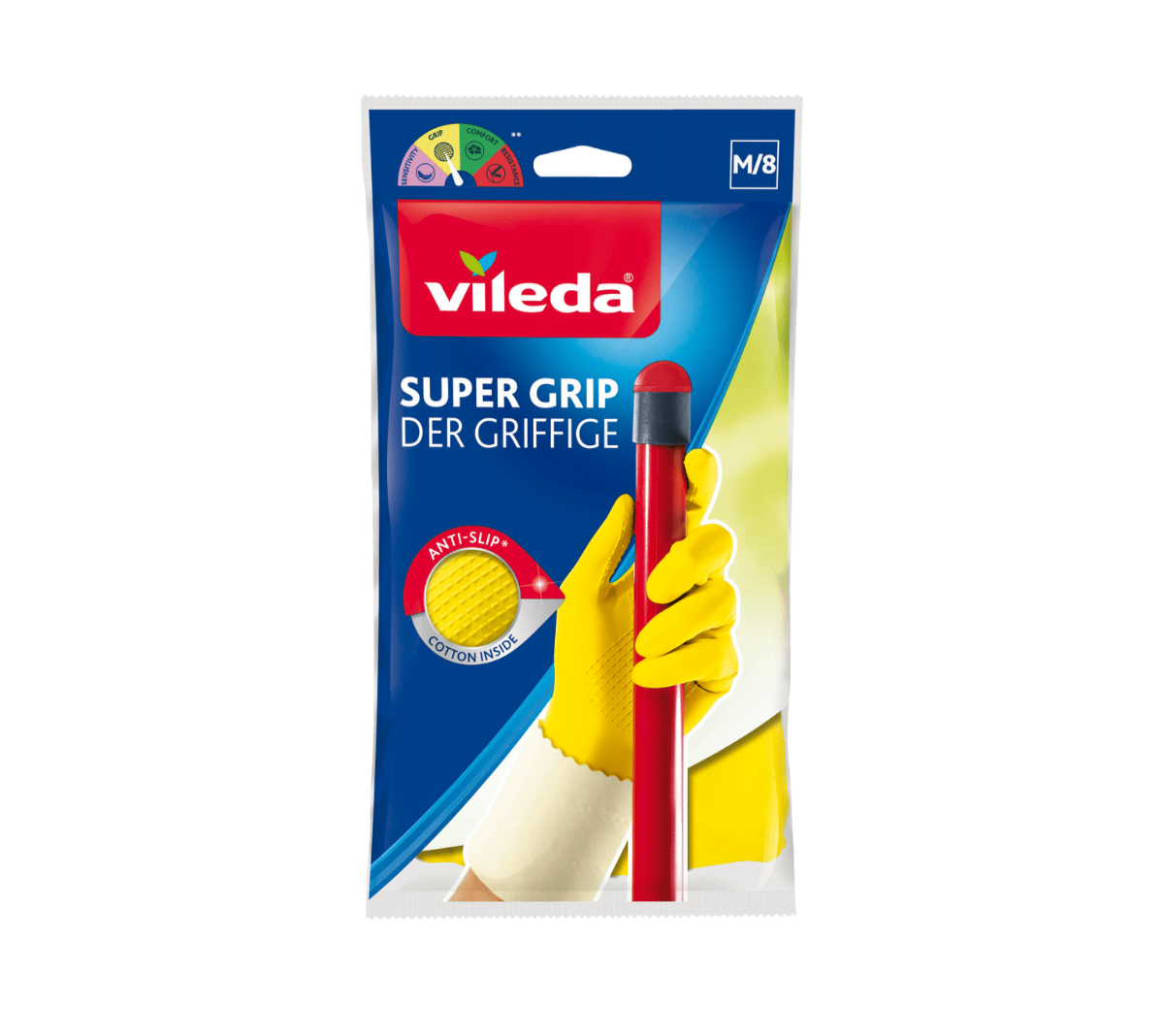 Găng tay Vileda  suprer grip chống trượt