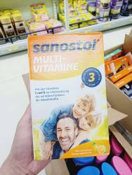 Sannostol Multi vitamin số 3 460ml cho trẻ từ 3 tuổi.
