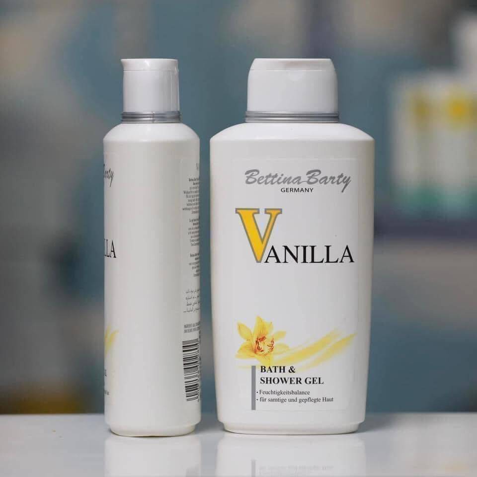 Sữa tắm Bettina Barty Vanilla Bath & Shower Gel 500ml