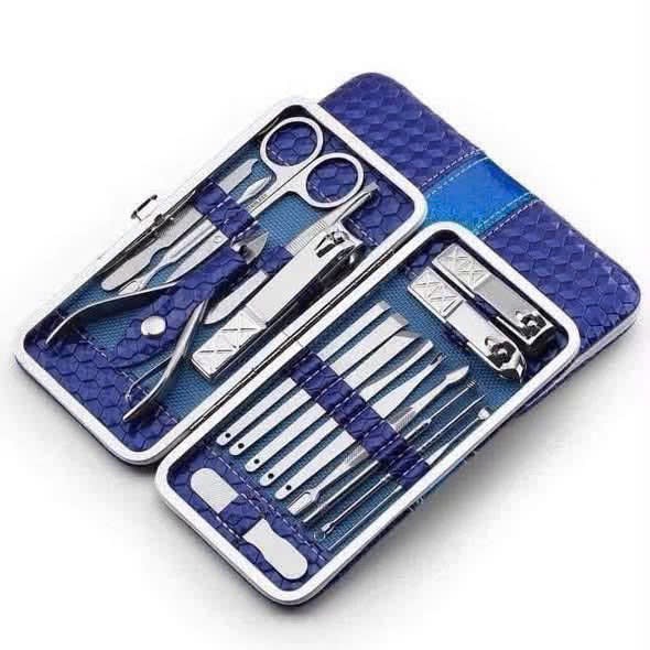 Bộ chăm sóc móng 18 món Hàng Mỹ hộp xanh