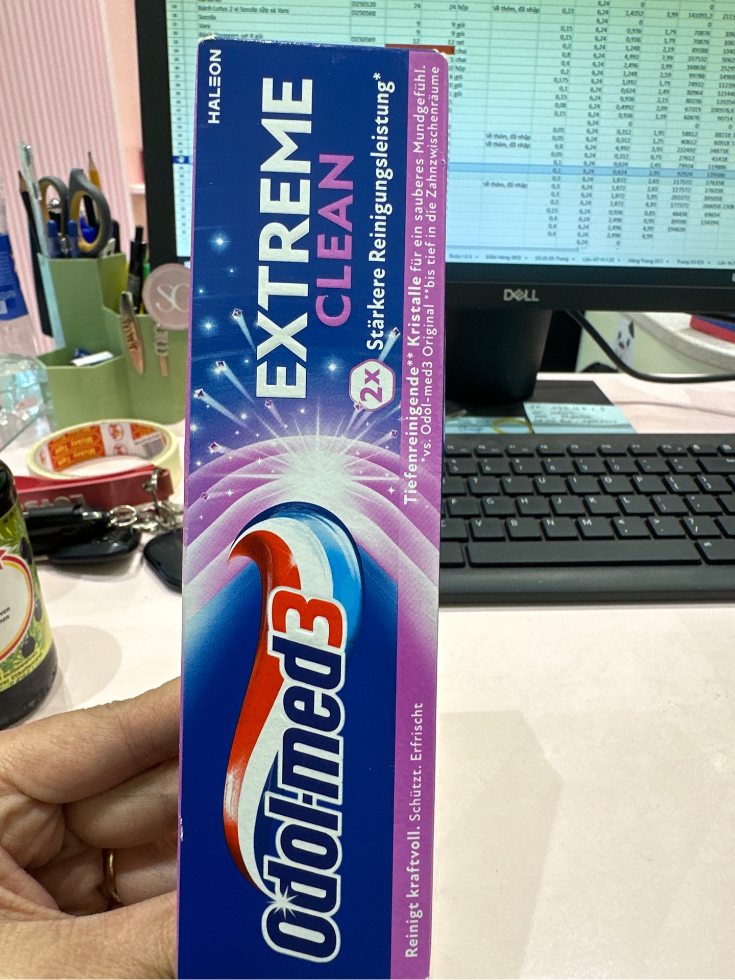 Kem đánh răng Odol - med3 Extreme clean 75ml