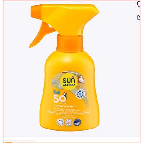 Kem chống nắng Sundance 50 (200ml)_Dạng xịt