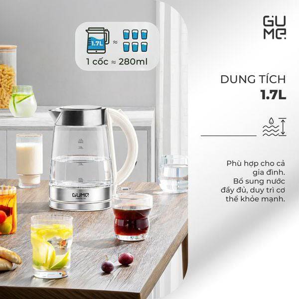 Ấm siêu tốc Gume GM-EK042 1,7 lít