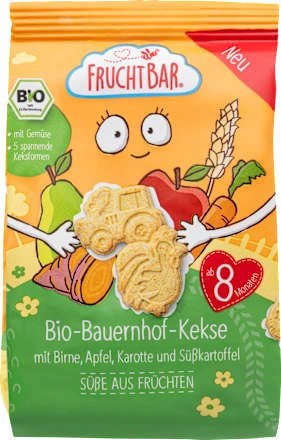 Bánh ăn dặm hữu cơ Fruchtar kekse( Cho bé từ 8 tháng)
