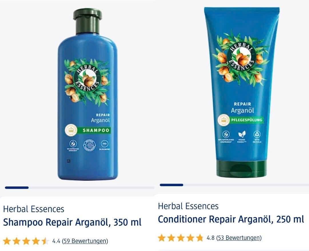 Dầu xả tóc Herbel Essences 250ml (Dầu Argan)