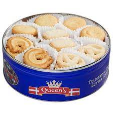 Hộp bánh quy Queen Danische cookies
