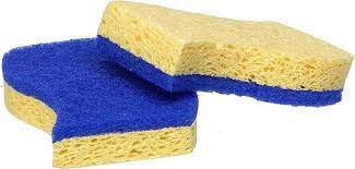 Miếng rửa chén bát Spontex (Túi 2 miếng)