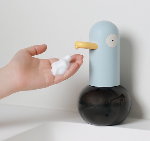 Máy tạo bọt rửa tay con vịt cảm ứng MUID