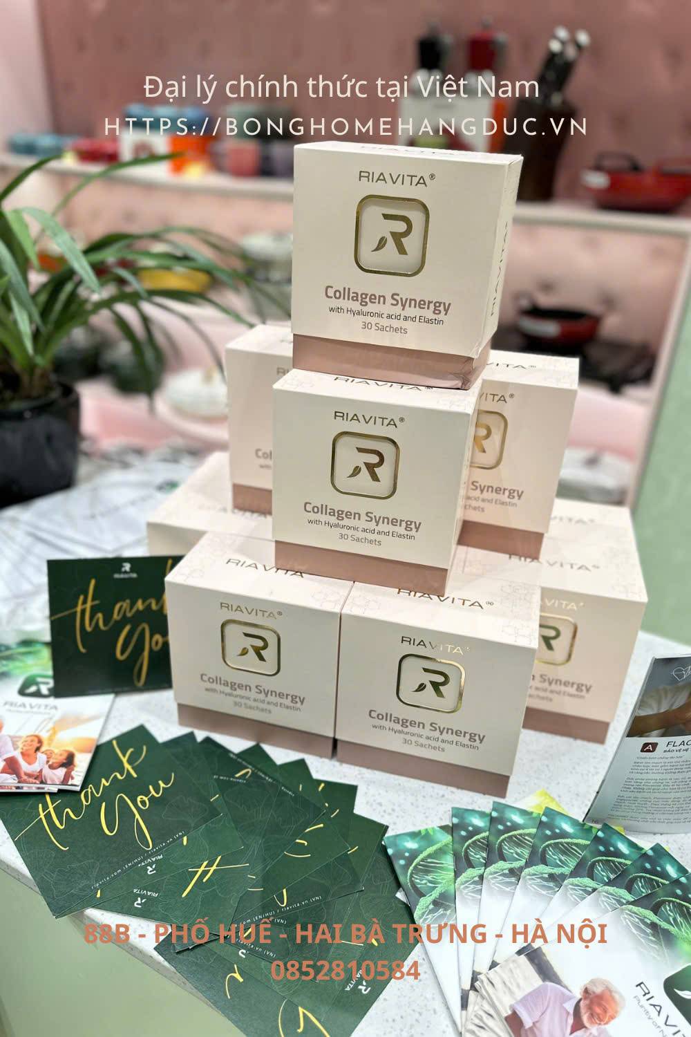 🇩🇪Riavita Collagen Synergy hộp 30 gói