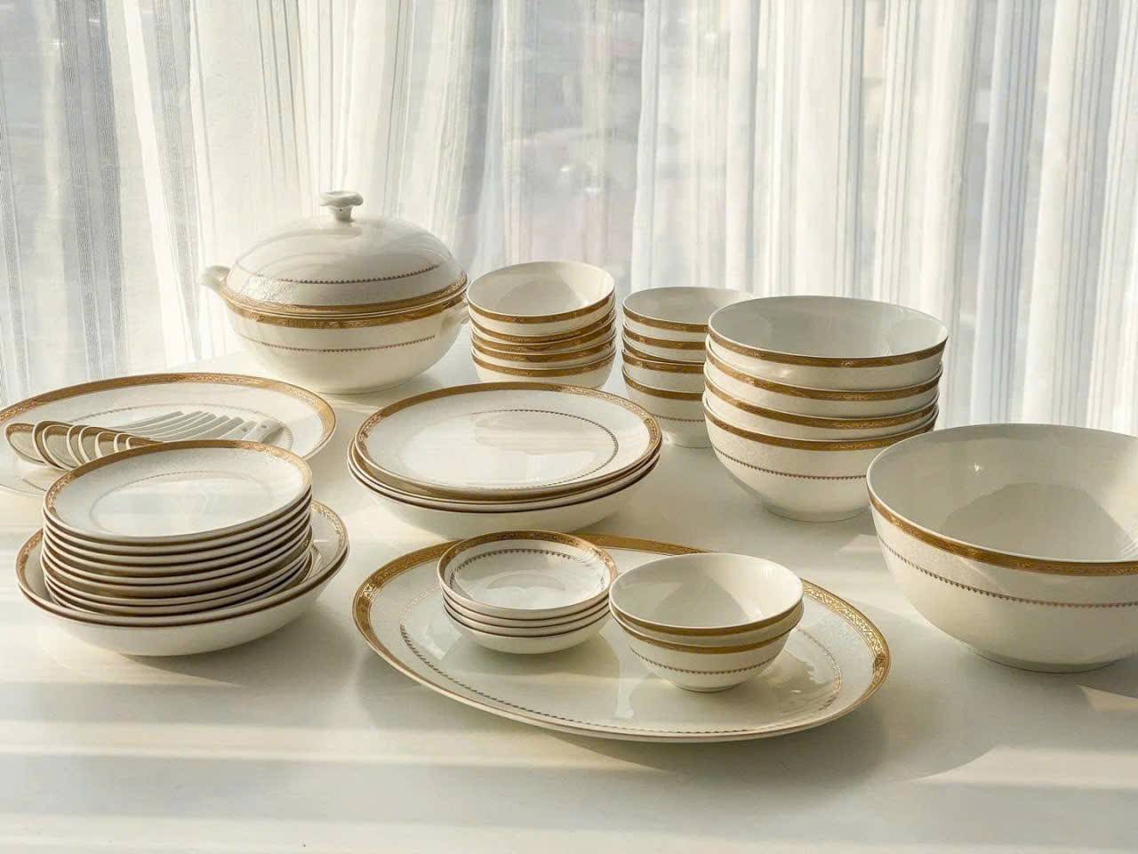 Bộ bát Imperal London hoàng gia Anh 50 món