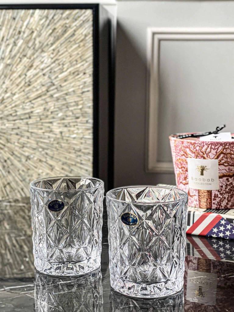 Set 6 cốc pha lê Bohemia memphis 300ml