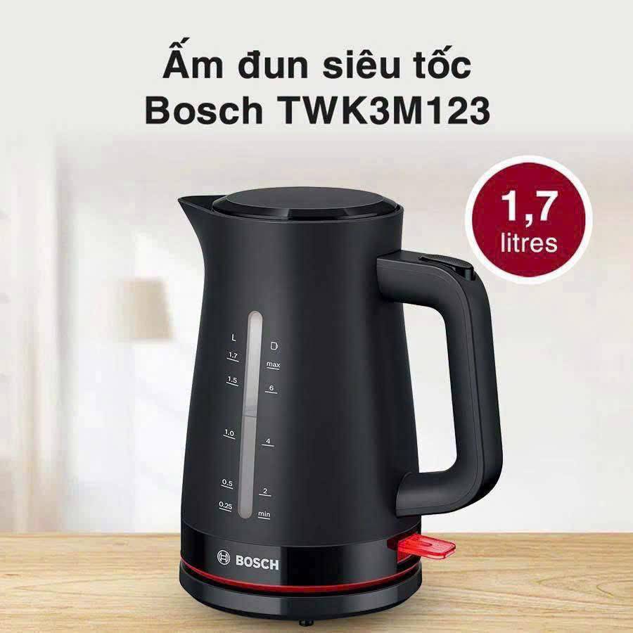 Ấm siêu tốc Bosch TWK3M123 –1.7L