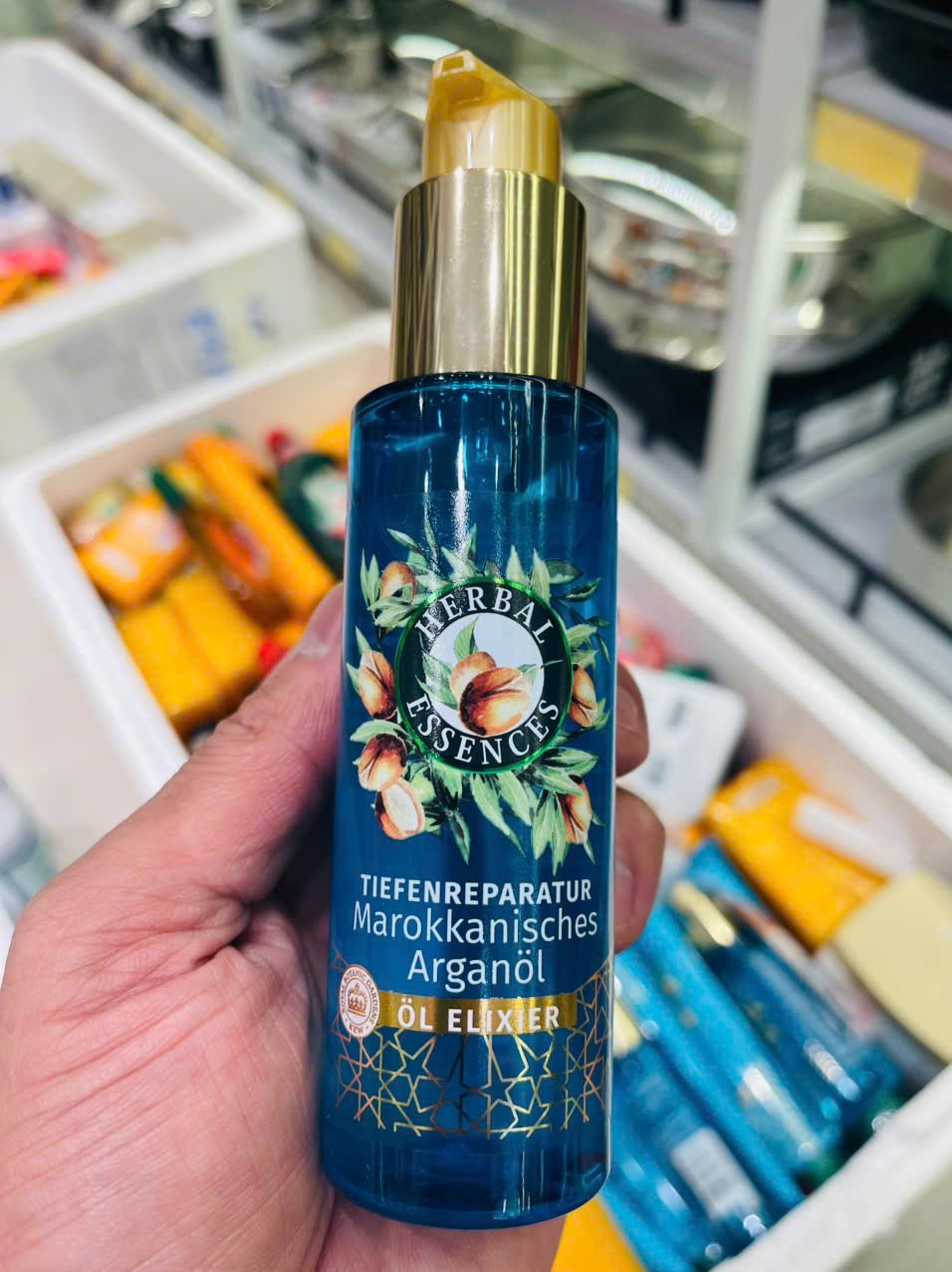 Dầu dưỡng tóc Herbal Essencese Argal 95ml