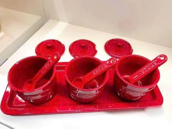 🌶️ SET GIA VỊ STAUB ĐỎ