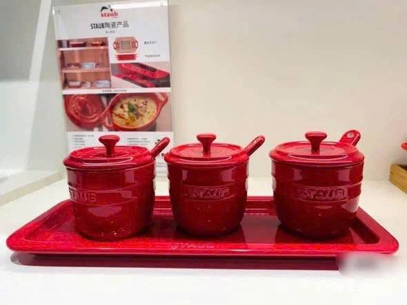 🌶️ SET GIA VỊ STAUB ĐỎ