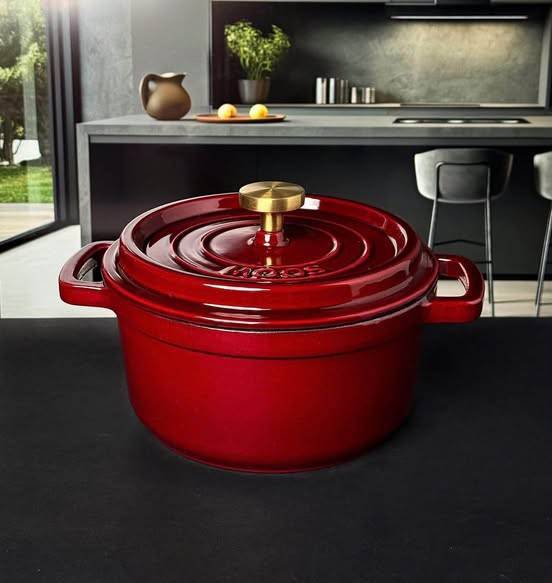 🍳 NỒI GANG MOOS 20CM – PHIÊN BẢN LIMITED 2026 màu đỏ