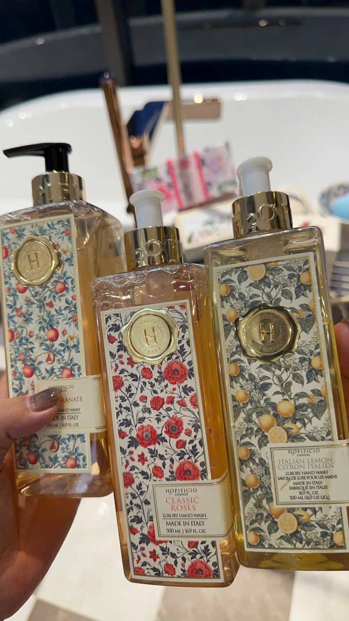 Nước rửa tay cao cấp Hopificio Firenze Pomegranate Luxury Hand Wash Ý(500 ml).