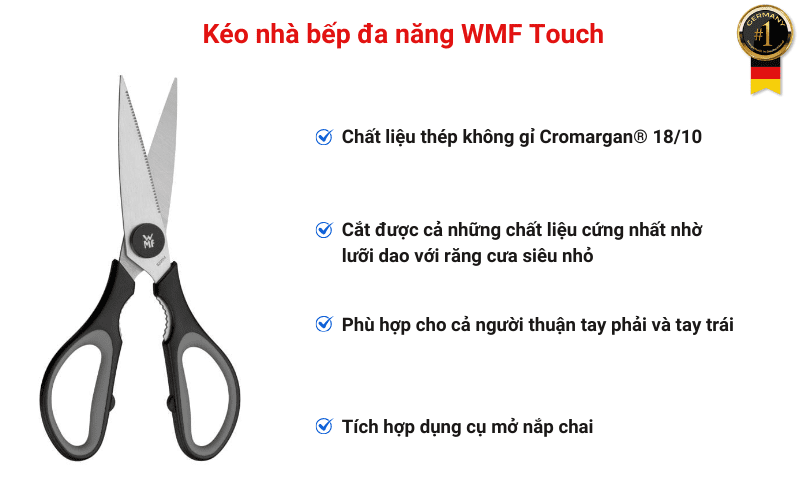 Kéo nhà bếp WMF Touch 21cm