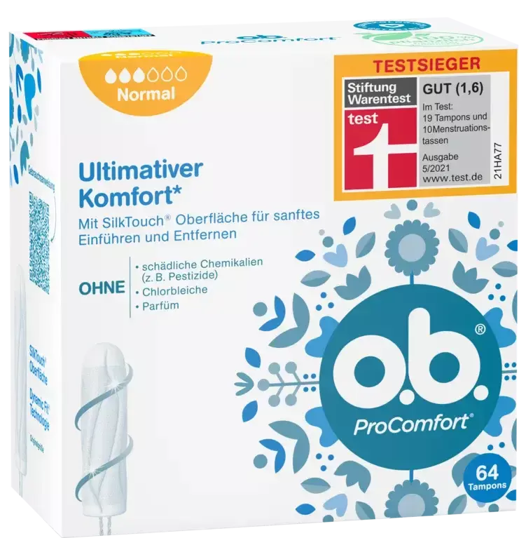 Tompon O.B pro comfort Normal (64stk)
