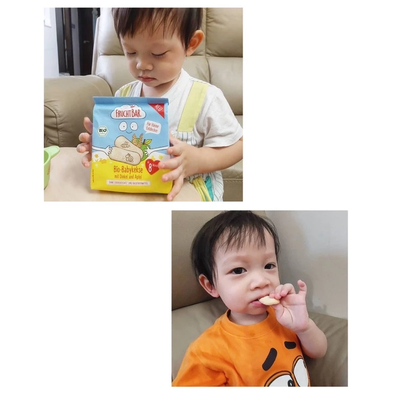 Bánh ăn dặm hữu cơ Fruchtar kekse( Cho bé từ 8 tháng)