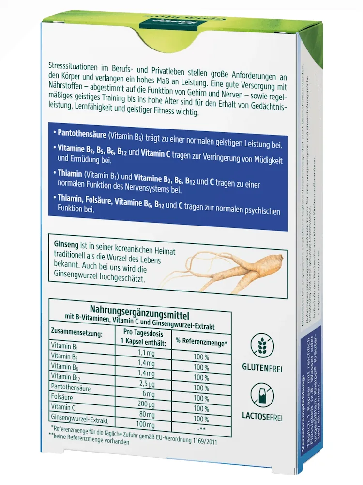 Viên bổ não Kneipp Gedacht + Konz (Hộp 30v)