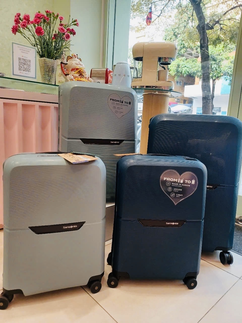 Vali Samsonite Magnum Eco_midnight blue sz 20