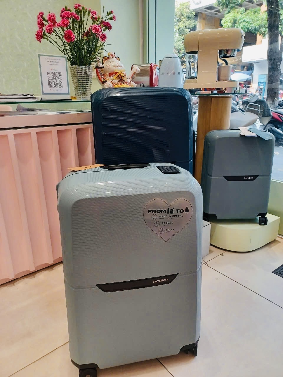 Vali Samsonite Magnum Eco_midnight blue sz 20