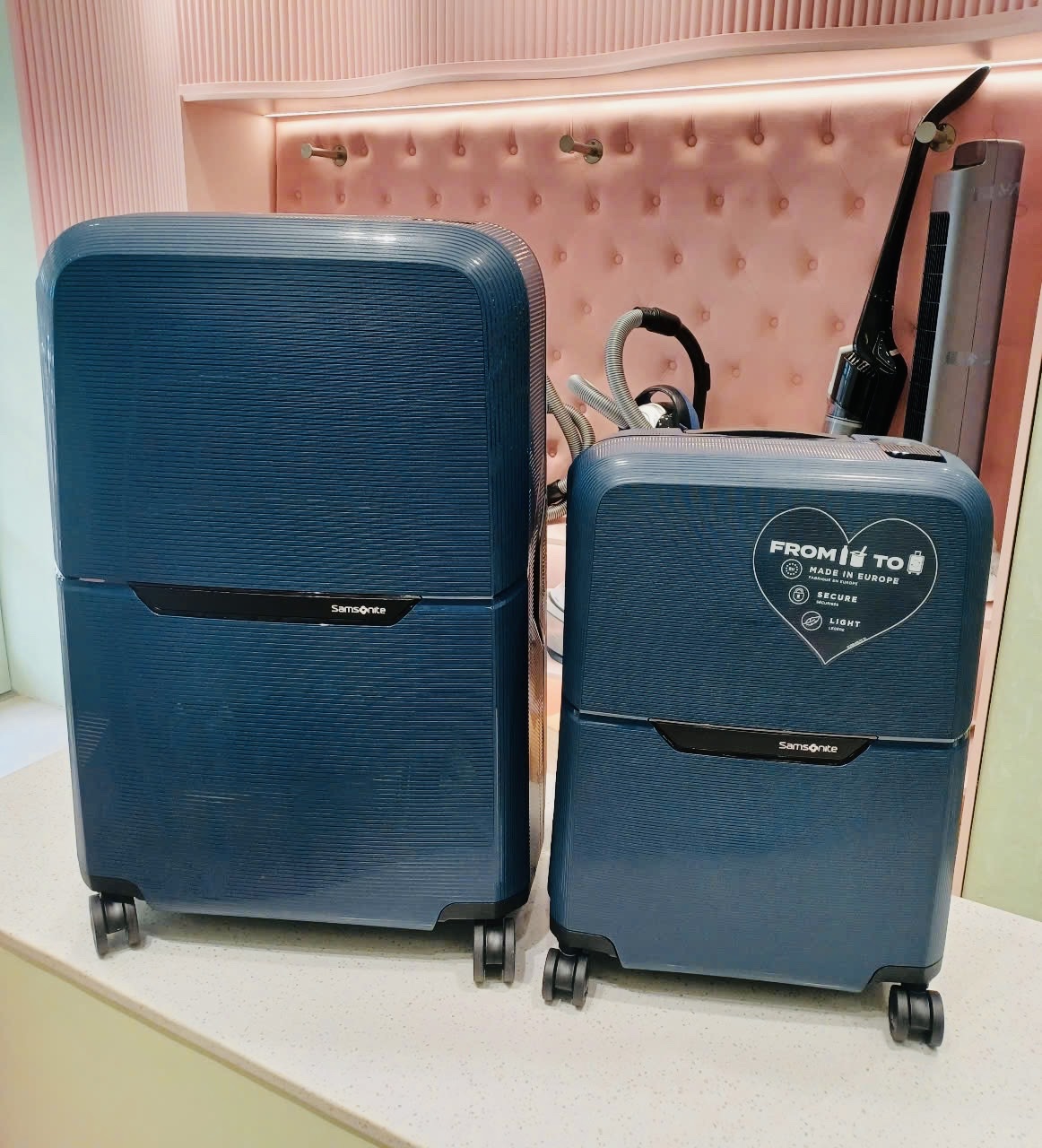 Vali Samsonite Magnum Eco_midnight blue sz 20