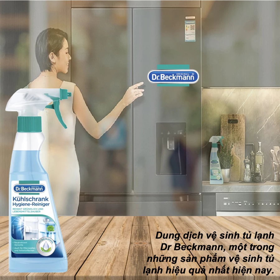 Xịt vệ sinh tủ lạnh Dr Beckmann 250ml