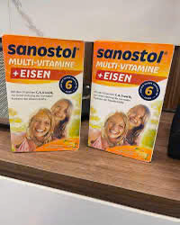 Vitamin tổng hợp Sanostol Multi-Vitamin+Eisen 460ml