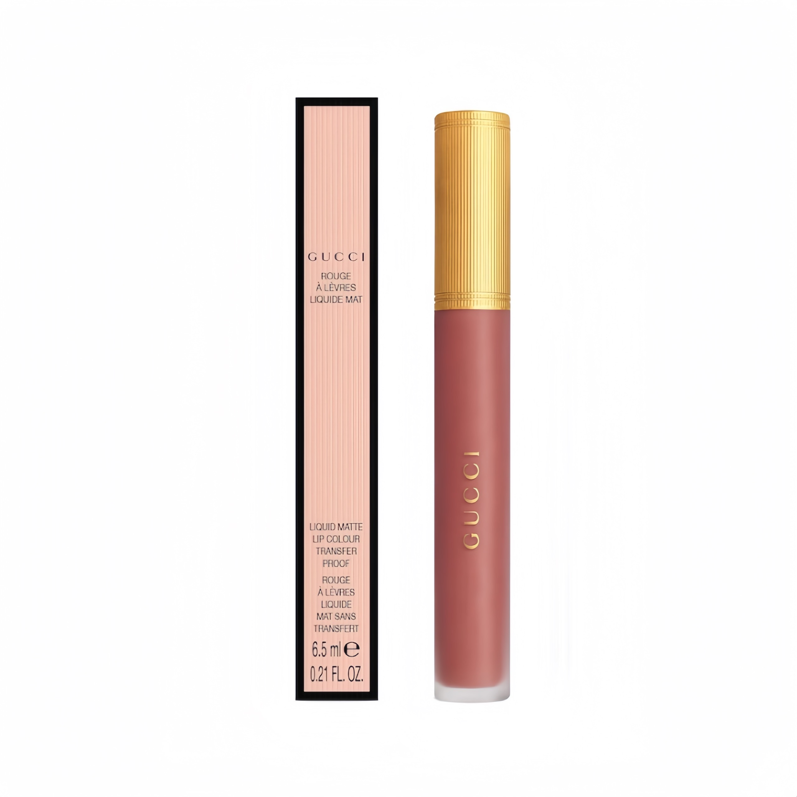 Son Kem Lì Gucci Rouge Liquid Matte 505 Janet Rust (New) – Màu Đỏ Đất