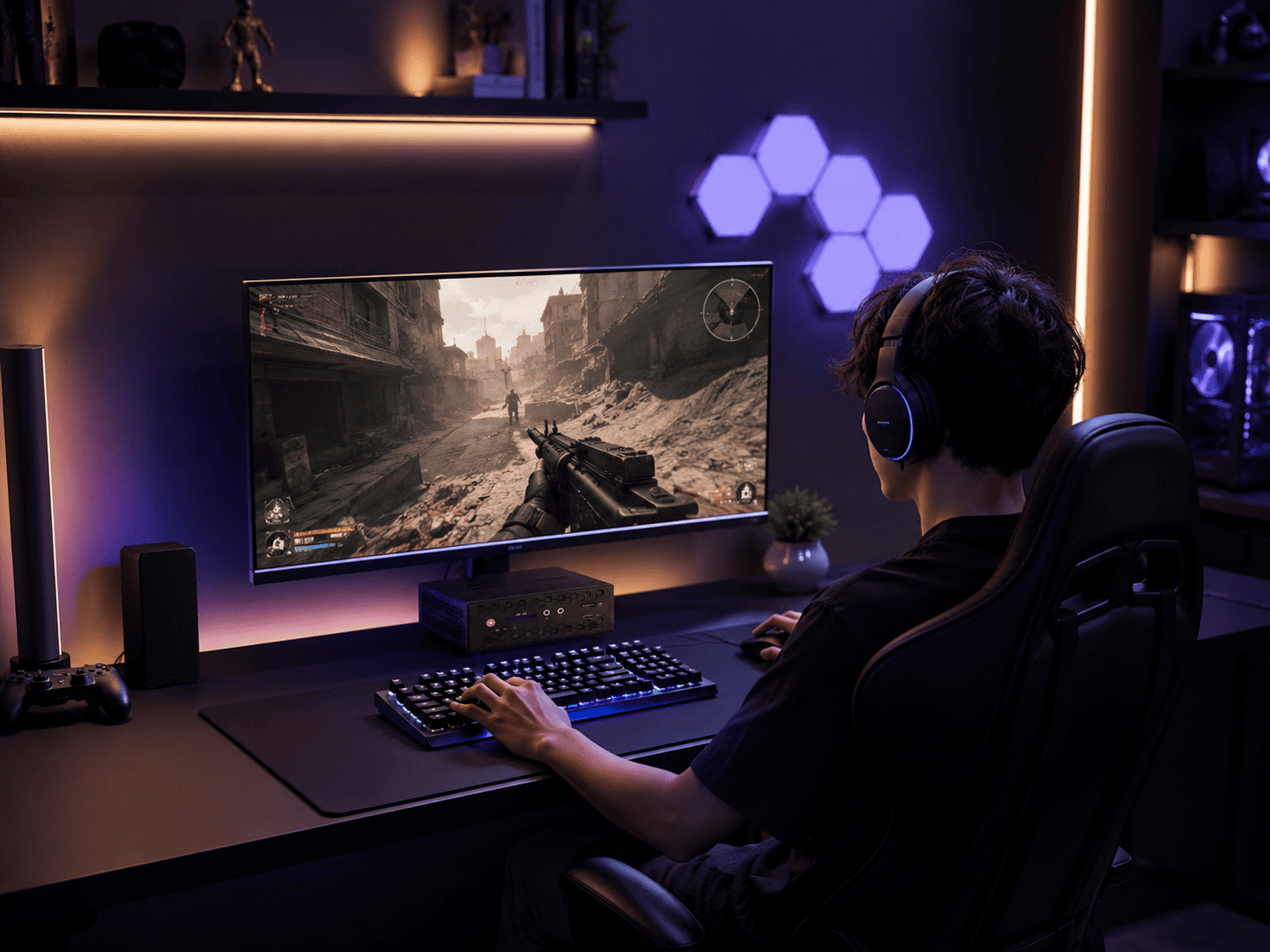 sử dụng Zotac chip N100 để chơi game nhẹ - mini pc giá rẻ