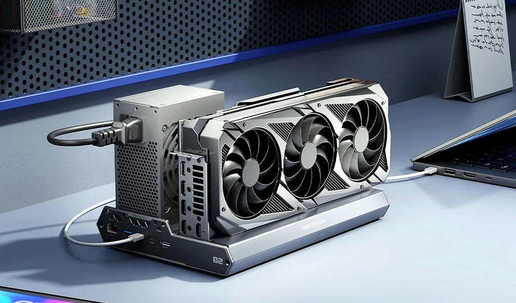 eGPU hỗ trợ dựng video và render đồ họa nặng