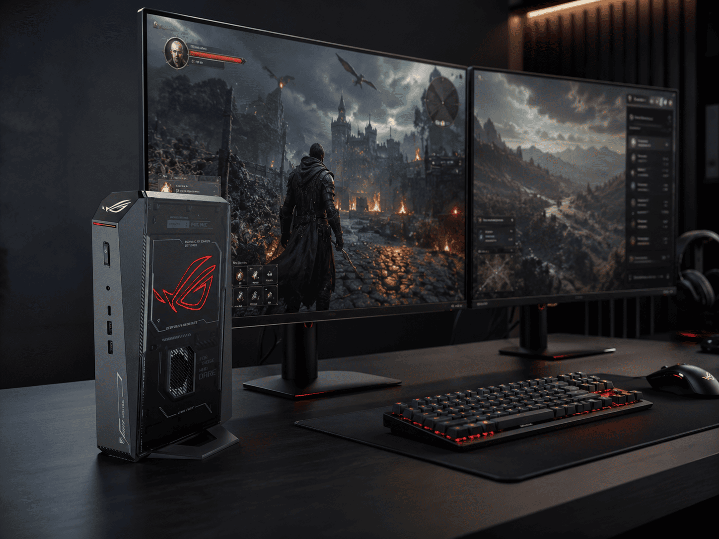 rog nuc mini pc chơi game cấu hình mạnh
