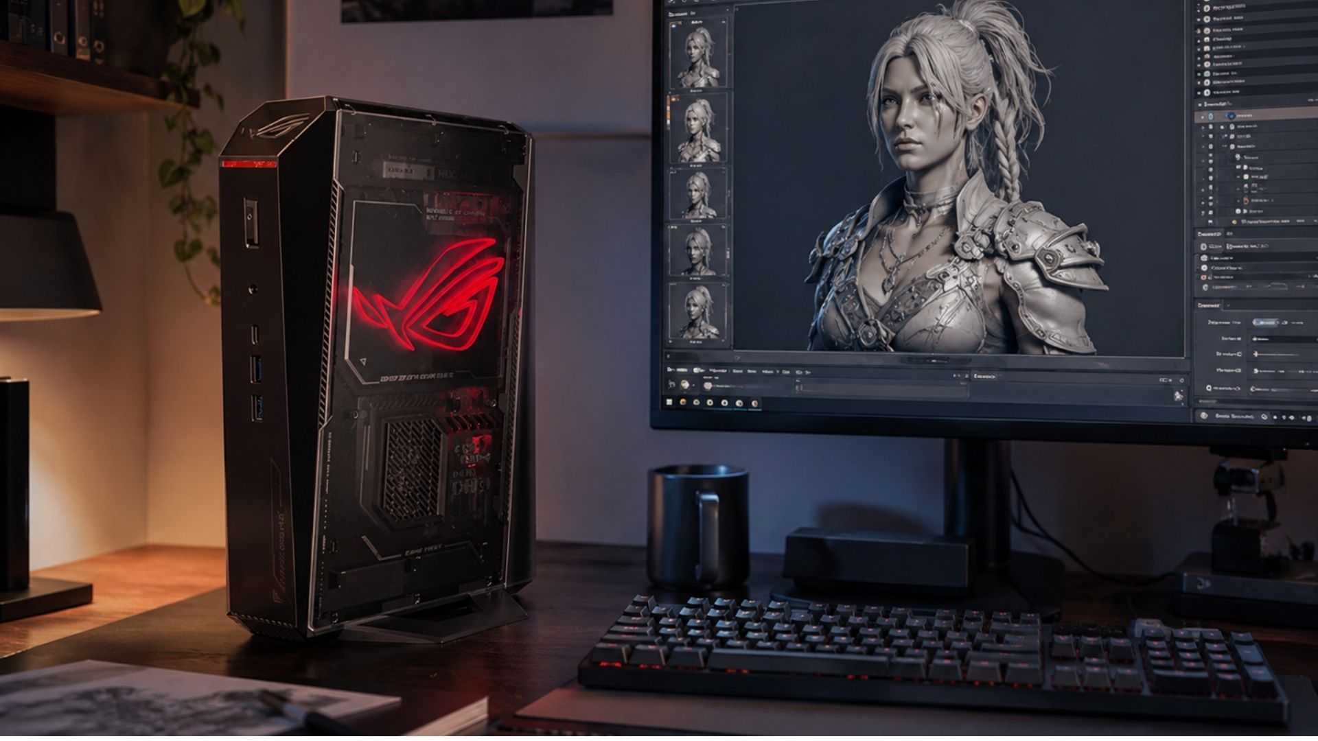 Mini PC cao cấp ASUS ROG NUC hiệu năng mạnh