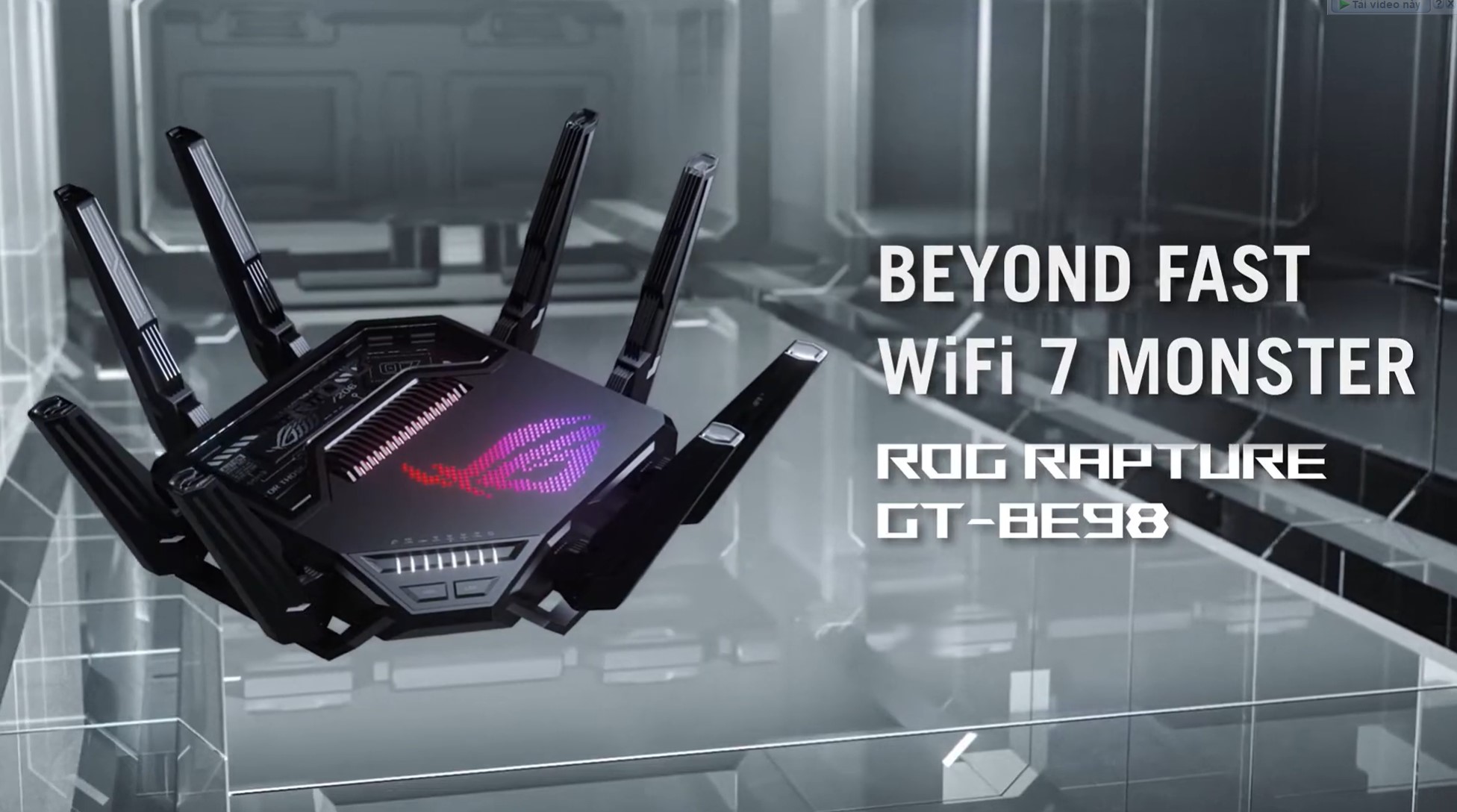 ASUS ROG Rapture GT-BE98 (Gaming Router) Wifi BE25000