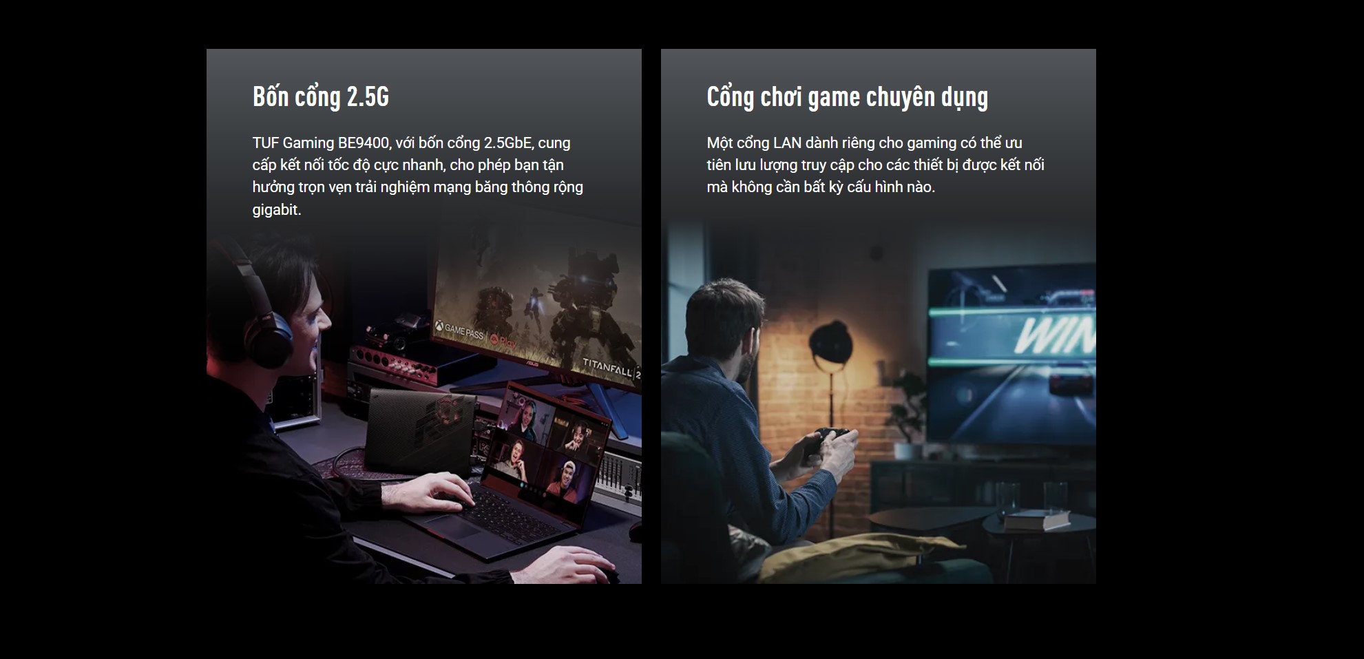 ASUS TUF GAMING BE9400 (Gaming Router)