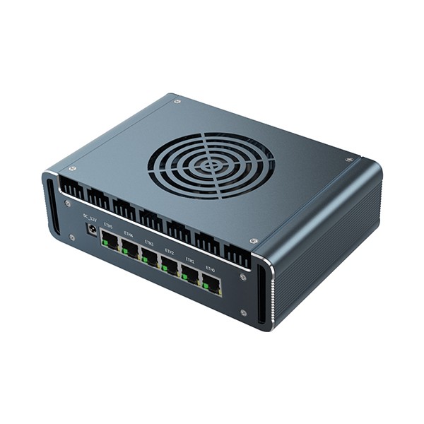 PC Router Mikrotik Beikong G48S G31F N100 DDR5 6x LAN 2.5GB Linux ...