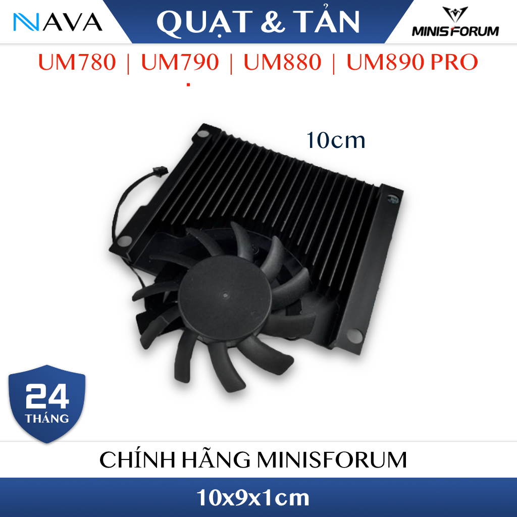 Quạt tản nhiệt RAM và SSD cho một số mẫu Minisforum
