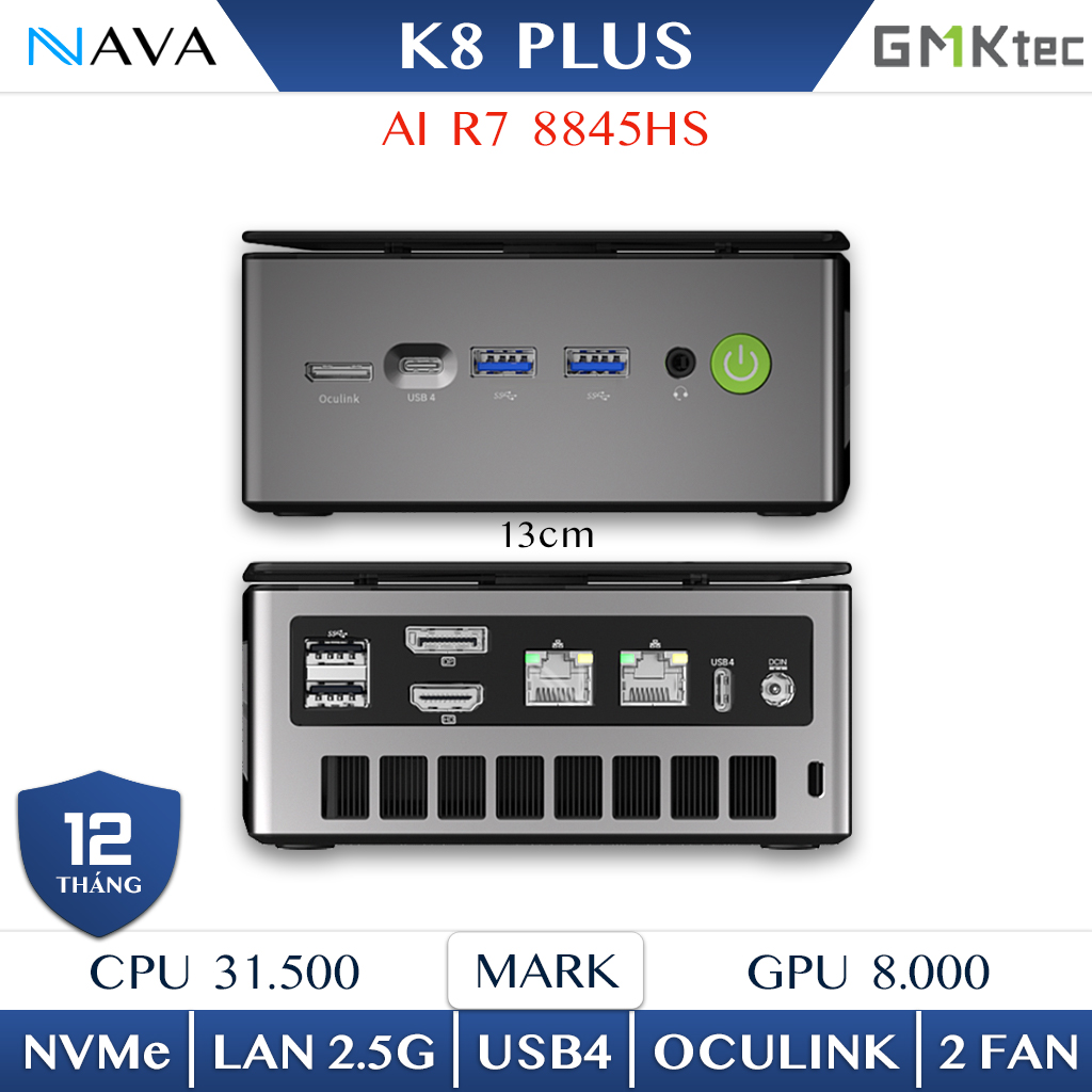 Mini PC GMK NUCBOX K8 PLUS