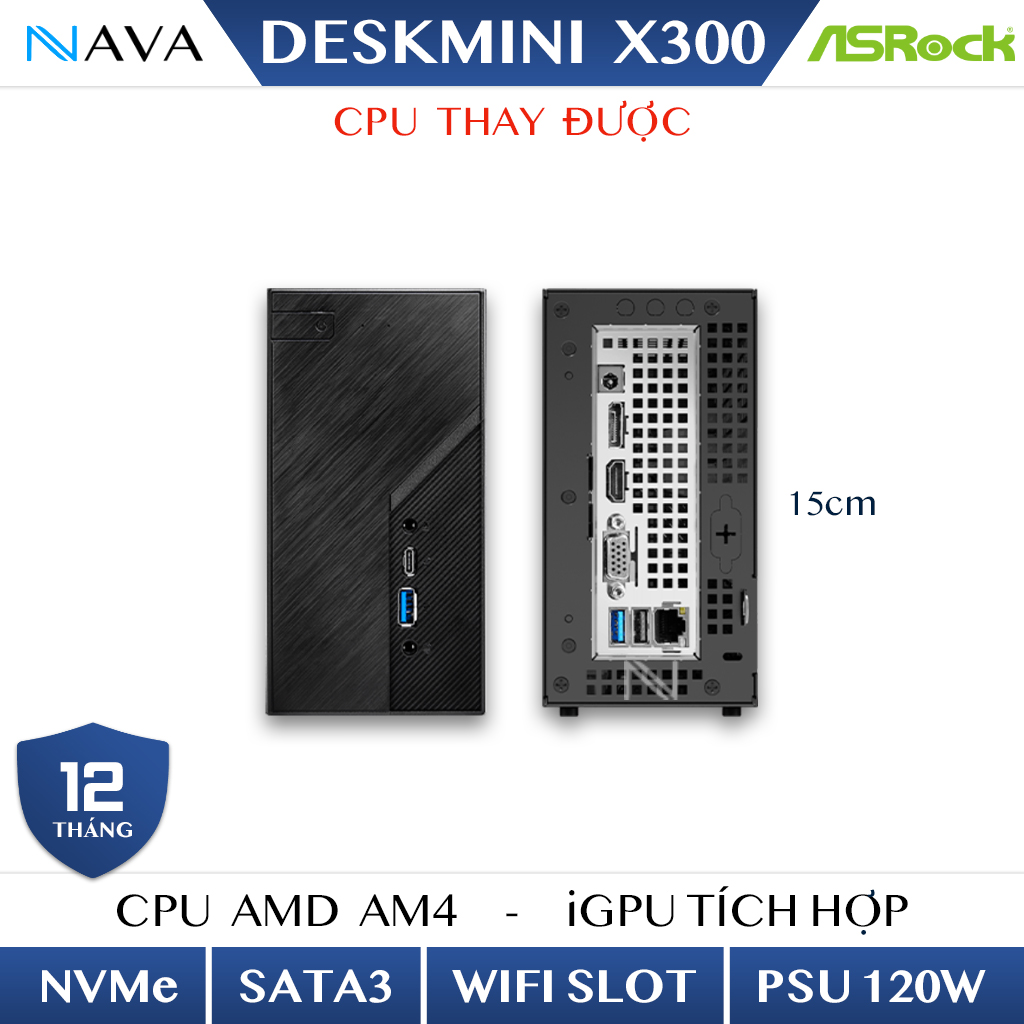 Mini PC ASRock DeskMini X300