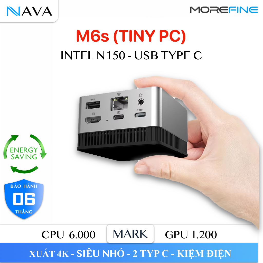 Mini PC Morefine M6S