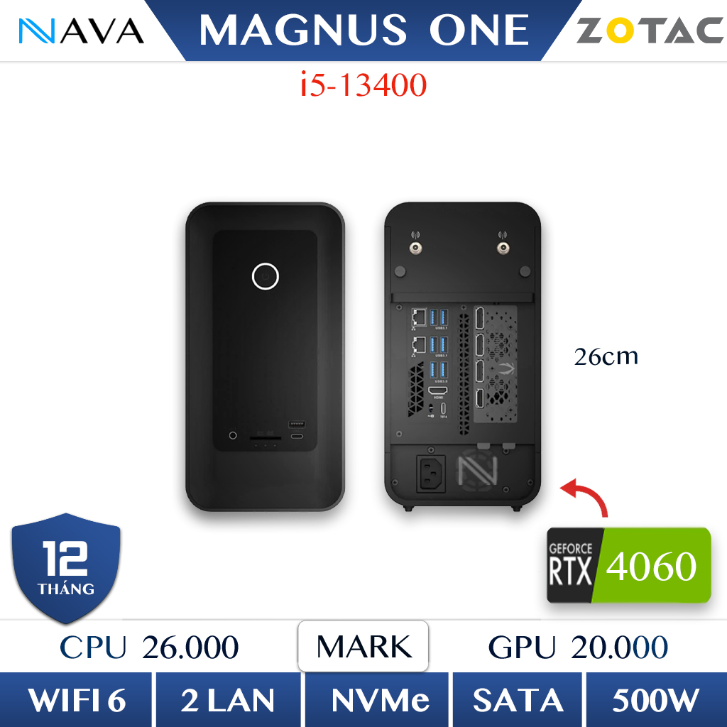 Mini PC ZOTAC Magnus One ERP54060C